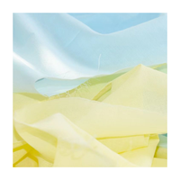 100% popeline de coton plaine 100100 mince mousseline voile tissu pyjamas vêtements de nuit doublure robe chemise couches séchage rapide bébé bavoirs