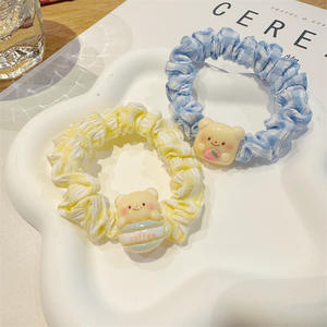 Новинка, Симпатичные многоцветные эластичные модные элегантные женские волосы, аксессуары для хвостика, повседневное использование, красота - Product Image 4