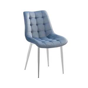 High Quality Manufacturer Multiple Choices Colorful <b>Velvet</b> Upholstered Restaurant <b>Dining</b> <b>Chairs</b> With Metal Legs - Product Image 5