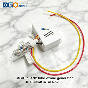 Générateur d'ozone à tube de quartz série C, refroidissement par air, optimisation de l'air intérieur pour salons de beauté et spas de santé, différentes tailles et modèles - Product Image 1