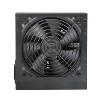 Alimentation électrique de bureau/serveur GREENLEAF 80 Plus certifiée ATX 500W, PFC actif, 100-240V AC, ventilateur noir de 120 mm, cordon d'alimentation de 1,2 m, 20+4 broches