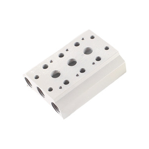 Nuevo Colector Neumático 4V210-08 con Base de Válvula Solenoide SS5Y5/100M/200M/300M/12F/3F/4F, Accesorio para Cilindro - Product Image 1