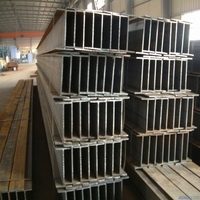 Poutre en acier Q235B 150x150mm SS400 125x125mm W8 W10 W12 W18 W21 W24 W27 à large bordure sectionnelle en I HEA HEB IPE