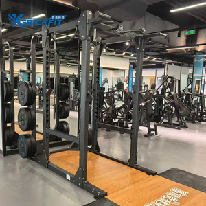 Rack de musculation commercial multifonctionnel pour squats avec double station de musculation, en acier de qualité supérieure, pour la maison et la salle de sport BJ6007 Multifonctionnel Sm - Product Image 1