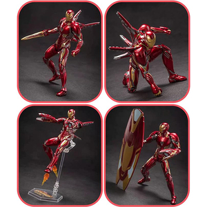 ของเล่น ZD ซีรีส์ครบรอบ 10 ปี Marvel อเวนเจอร์ส อินฟินิตี้ วอร์ ไอรอนแมน MK50 ฟิกเกอร์แอคชั่นขนาด 7 นิ้ว ไอรอนแมน MK50 (รุ่นดีลักซ์) - Product Image 6
