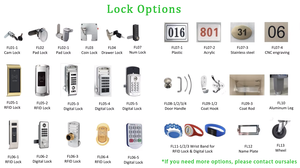 Fumeihua Phòng Tập Thể Dục Hiện Đại Hai Cửa Locker Kết Hợp Ổ Khóa Với Key/Electromic Locker - Product Image 4