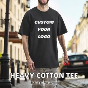 T-shirt Homme en Coton Lourd Teint en Fil, Vente en Gros, Fabrication Professionnelle, Motif 3D pour Hommes - Product Image 2