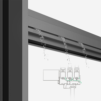 Ventanas Corredizas Modernas de Aleación de Aluminio de Alta Eficiencia Energética, Certificadas por NFRC, para Uso en Hoteles y Cocinas