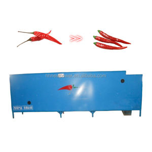 400kg Nuevo diseño Chili Destemmer Machine Chili Stem Quiting Machine Máquina cortadora de tallo de pimienta fresca en venta - Product Image 2