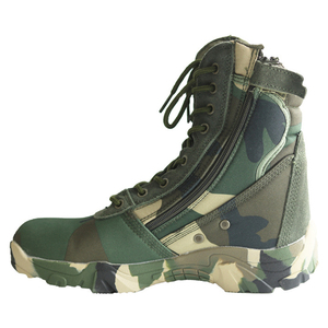 Maßge schneiderte Herren stiefel Feld tarnung Wanderschuhe Kampf Wüsten schuhe Training schwarze taktische Stiefel - Product Image 4