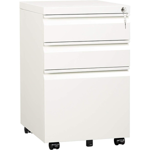 Modern Design Steel Arc Pedestal Legal Letter Mobile Cabinet Under Desk <strong>File</strong> Cabinet Pencil Tray/<strong>Box</strong> 5 Wheels for School Hotel - Product Image 1