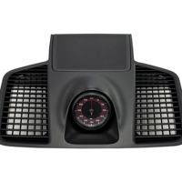 Dédié à la Porsche Cayenne 2018-2023, chronomètre sport simulé, boussole, couvre-tableau de bord, modification intérieure