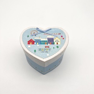 Custom Multi-Color Birthday Party Cute Gift Packaging Cardboard Paper Box with Heart Shape - Product Image 5