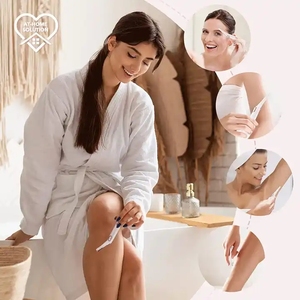 Nouvelles rasoirs lisses pour maillot de bain, épilateur, tondeuses à sourcils étanches, rasoirs pour femmes avec lumière LED, épilation à usage domestique - Product Image 3
