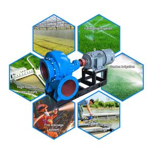 ปั๊มน้ำเหล็กหล่อ Hw-8 แบบไหลสูง สำหรับการเกษตรและการชลประทาน ขนาด 6-32 นิ้ว ปั๊มน้ำแบบผสม - Product Image 5