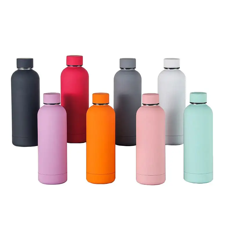 Çiftlik evi 501-600ml çanta tutucu şişeler özel su şişesi imalat küçük ağız termos