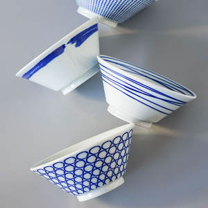 <span class=keywords><strong>Bol</strong></span> Nishida Muyu <span class=keywords><strong>Henry</strong></span>, style japonais moderne, en céramique et porcelaine, avec couleur sous-glaçure haute température et effet craquelé, non toxique, pour la restauration. - Product Image 4