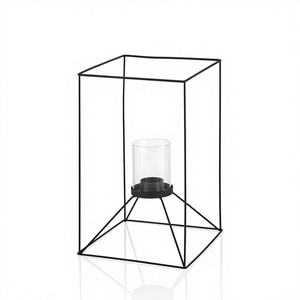 เชิงเทียนพับได้สแตนเลสสตีลตกแต่งบ้านสไตล์โมเดิร์น สำหรับตกแต่งบ้าน ผู้ค้าส่งรายใหญ่ Zahid Exports - Product Image 1