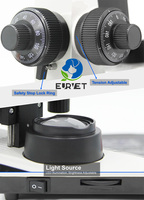 EUR VET Veterinary Equipment Professional Microscope Biological LCD Digital Biological Microscope