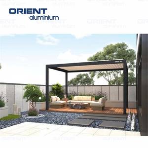 Al Aire Libre Popular de China personalizado al por mayor pabellón barato con <span class=keywords><strong>cortinas</strong></span> personalizado aleación de aluminio toldo puerta de entrada toldos - Product Image 6