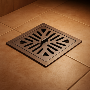 Hệ thống thoát nước bằng đồng chống mùi bền với bẫy chống mùi & giỏ lọc | lý tưởng cho vỉa hè, sân vườn, nhà bếp và phòng tắm - Product Image 4