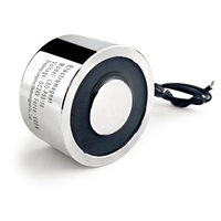 Imán Eléctrico Electromagnético LSD-P50/30 DC, Solenoide Cilíndrico, Imán de Succión, Imán de Elevación Personalizado de Fábrica