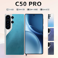 Nuevo Modelo Camon 50, Teléfono Techno Camon 50 Pro Max, Pantalla Grande de 7.3 Pulgadas, 16+1TB, Smartphone 5G