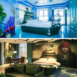 Barco Pirata Kingsize, cama sexual, silla sexual <span class=keywords><strong>para</strong></span> Hoel y privado - Product Image 4