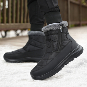 Nuevas Botas <span class=keywords><strong>de</strong></span> Nieve Impermeables <span class=keywords><strong>para</strong></span> Tobillo, Suela <span class=keywords><strong>de</strong></span> <span class=keywords><strong>Goma</strong></span> Antideslizante, Forro <span class=keywords><strong>de</strong></span> Peluche Cálido, <span class=keywords><strong>Zapatos</strong></span> <span class=keywords><strong>de</strong></span> Senderismo <span class=keywords><strong>para</strong></span> Invierno, Zapatillas Deportivas <span class=keywords><strong>para</strong></span> Caminar al Aire Libre - Product Image 3