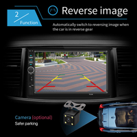Lecteur de radio universel MP5 de voiture de 7 pouces, navigation de voiture image inversée machine tout-en-un connexion BT musique vidéo