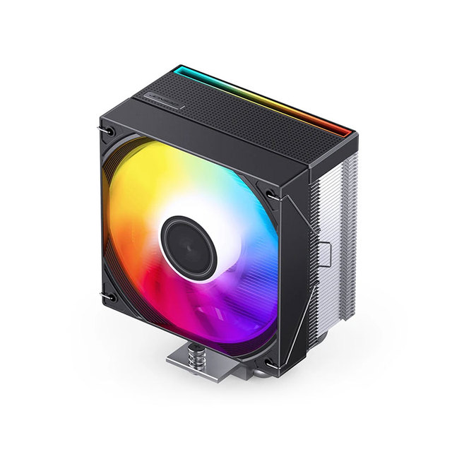 Jonsbo CB40 ARGB Copper & Aluminum CPU Heatsink Fan with RGB LED Fluid Bearing Silent Gaming Computer Case Cooling 120mm 77CFM