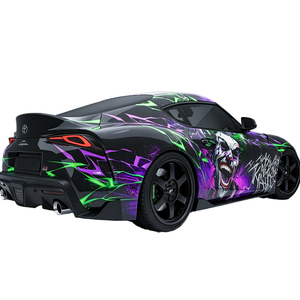Vinilo Decorativo para Vehículos con Diseño de Personajes de Anime, de Lujo, 7.5mil, PET, con Canales de Aire, Impresión Completa para Carrocería, Venta Directa de Fábrica - Product Image 1