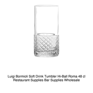 Vaso para Bebidas Hi-Ball 48 cl Roma 1960 H 15.1 cm Ø 7.4 cm Luigi Bormioli - Product Image 2