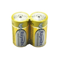 Pile sèche alcaline Raymax OEM n°2 AM-2 type C LR14 1,5 V, pile primaire pour application domestique