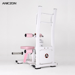 เครื่องบริหารสะโพก Aniczon รุ่น F214 สีขาวชมพู อุปกรณ์ออกกำลังกายขาสำหรับผู้หญิง ใช้ในบ้าน - Product Image 4
