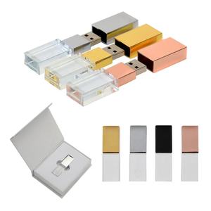 Cadeau d'affaires de luxe <span class=keywords><strong>photographe</strong></span> en métal clé <span class=keywords><strong>USB</strong></span> bâtons de mémoire personnalisés cadeau de mariage en cristal clé <span class=keywords><strong>USB</strong></span> clé <span class=keywords><strong>USB</strong></span> verre - Product Image 4