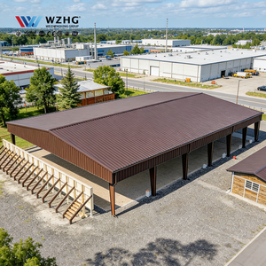 Atelier d'usine commercial à installation rapide, structure en acier avancée, section métallique robuste pour entrepôt industriel - Product Image 1