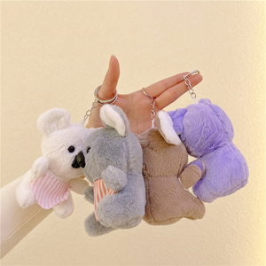 Portachiavi Peluche Koala Carino, Ciondolo Morbido Animale Imbottito, Mini Orsetto Koala Soffice per Zaini e Sacchetti Regalo - Vendita all'Ingrosso - Product Image 2