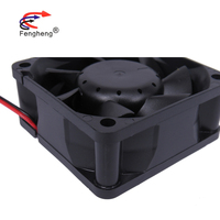 Ventilateur de refroidissement Fengheng 60mmx60mmx25mm 12 volts Haute vitesse 5600 tr/min Ventilateur 2 broches PWM FG FH6025 pour l'audio de voiture