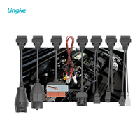 Cable OBDII para Escáner de Diagnóstico Automotriz, Convertidor de Interfaz, Juego Completo de 8 Cables para Autos Antiguos, Adaptador OBD1 OBD2, 12V, 1 Año