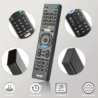 Control Remoto de Repuesto RMT-TX201P para TV Sony con Botón de Netflix, Compatible con KDL-32W600D, KDL-40W650D, KDL-48W650D, KDL-49W750D