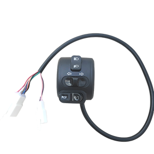 Ensemble de contrôle de vitesse de <span class=keywords><strong>cyclomoteur</strong></span> électrique 48V en gros accélérateur torsadé interrupteur intégré guidon pour Streetbikes - Product Image 3