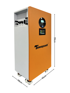 16KWH 5KW อินเวอร์เตอร์51.2V ในตัว314Ah V LiFePO4แบบ all-in-one พลังงานแสงอาทิตย์บ้านเก็บพลังงานแบตเตอรี่ DDP จัดส่ง - Product Image 2