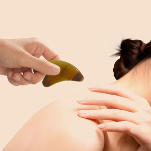 กัวซาเครื่องนวดแบบหินทรงแตรสำหรับการบำบัดร่างกาย - Product Image 1