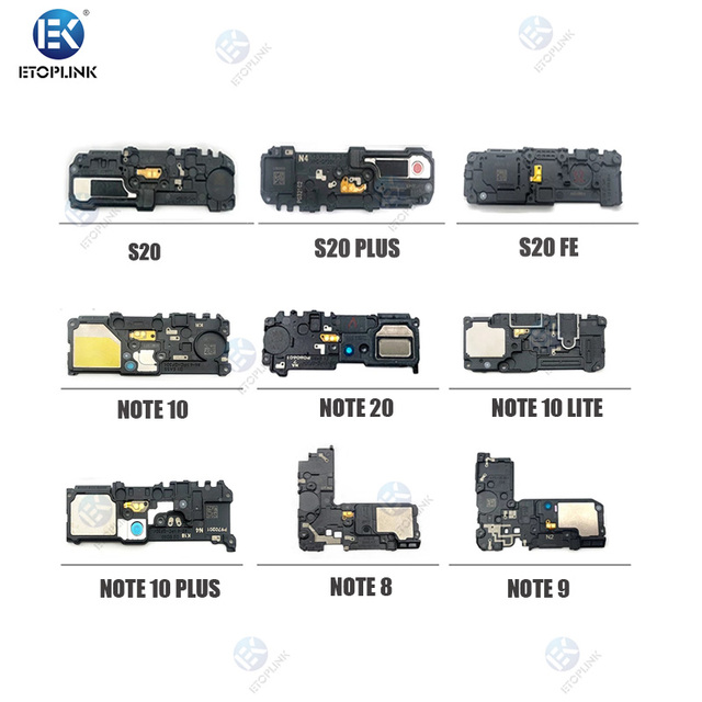Loudspeaker for Samsung S20 S20plus S20fe Note 8 9 10 10plus 10lite 20 Altavoz Buzzer Ringer Replacement Part