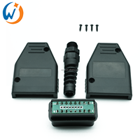 Conector macho de Puerto OBD OBD2, carcasa de 16 Pines, Conector de carcasa OBD OBDII, conector adaptador OBD II con herramienta de diagnóstico PCB