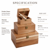 Boîte de rangement en bois avec logo personnalisé, avec couvercle à charnières, boîte à souvenirs, boîte organisatrice de bijoux en bois naturel pour la décoration de la maison et du bureau