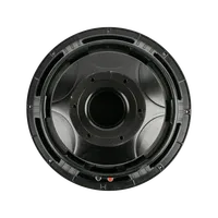 Subwoofer PA professionnel en aluminium noir de 18 pouces 1000W RMS