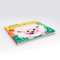 Impresión de Libros Infantiles Personalizados al por Mayor, Impresión a Todo Color, Libro Educativo con Diseño de Oveja, Tapa Dura, Impresión de Libros de Cartón