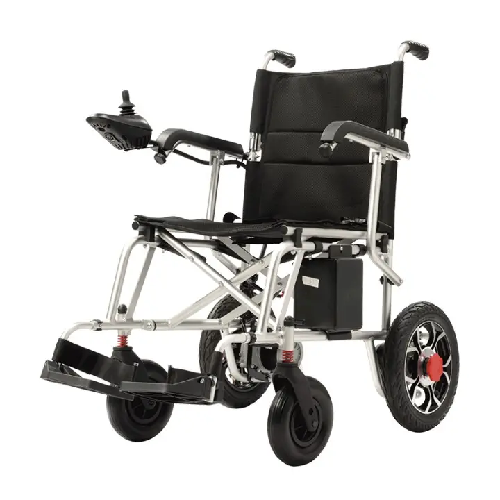 신제품 500W 여행 강력한 모터 경량 조절 전동 휠체어